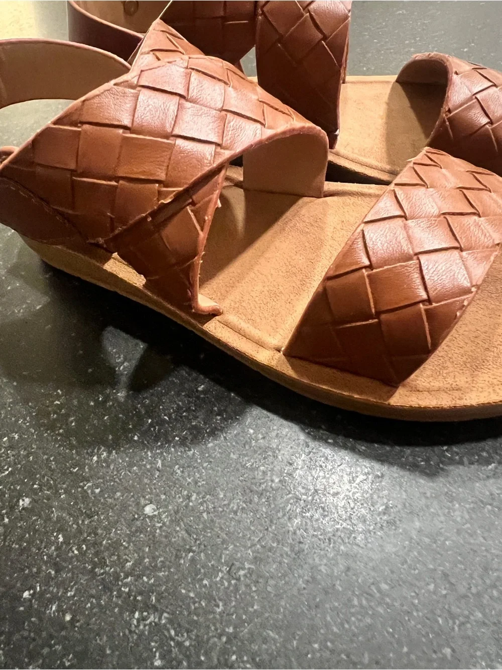 New w/o Box Lucky Brand Little Girls Sandals Size 1